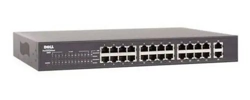 0N4639 Dell PowerConnect 2300 Series 2324 24 x RJ-45 Ports 10/100Base-TX + 2 x RJ-45 Ports Layer 3 Managed 1U Rack-mountable Fast Ethernet Network Switch