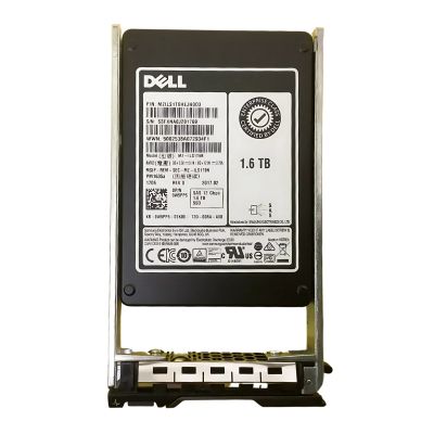0W5PP5 Dell 1.6TB Multi-Level Cell SAS 12Gb/s Hot-Pluggable Mixed Use 2.5-Inch Solid State Drive with Tray for PowerEdge and PowerVault Servers
