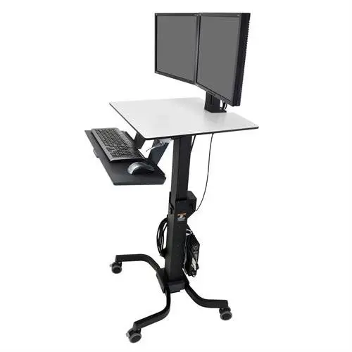 24-214-085 Ergotron WorkFit-C, Dual Sit-Stand Workstation