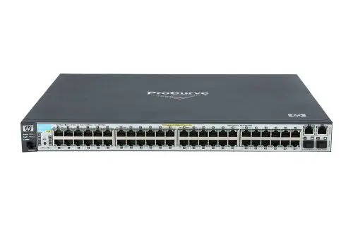2610-48-PWR HP ProCurve 48 x Ports 10/100Base-T + 2 x Ports SFP (mini-GBIC) + 2 x Ports 1000Base-T 1U Rack-mountable Layer 3 Managed Fast Ethernet Network Switch
