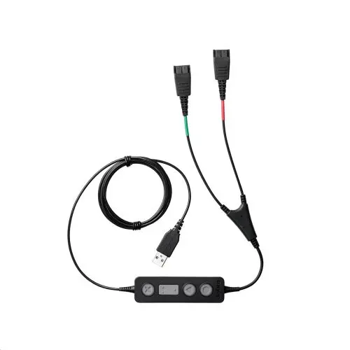 265-09 Jabra Link 265 USB2.0 2x QD audio cable