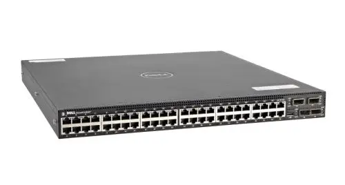 2P7Y5 Dell Networking S-Series S4820T 48 x RJ-45 Ports 10GBase-T + 4 x QSFP+ Ports Layer 3 Managed 1U Rack-mountable Gigabit Ethernet Network Switch