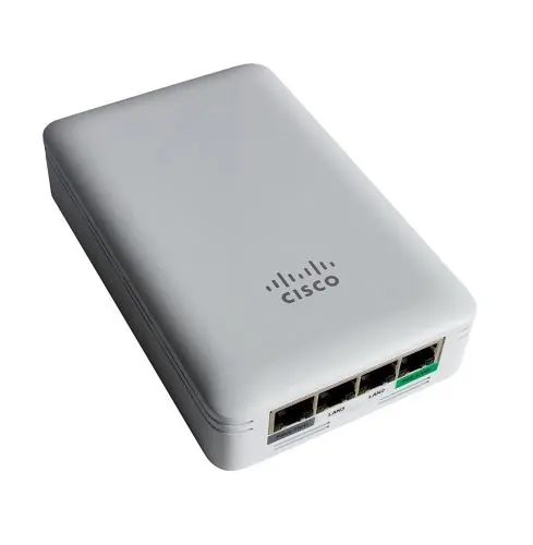 AIR-AP1815W-N-K9C Cisco Aironet 1815 Series AP1815W IEEE 802.11ac Dual-Band 5GHz 867Mbit/s 2 x Port PoE 1000Base-T + 2 x Ports 1GbE RJ-45 1 x Management Port 4-Pin Internal Antennas Wireless Access Point