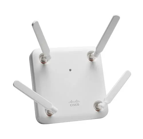 AIR-AP1852E-EK910 Cisco Aironet 1850 Series 1852E 1.7Gbit/s 802.11ac Dual-Band 2.4/5GHz 1 x Ports 1000Base-T PoE RJ-45 + 1 x Port 1000Base-T RJ-45 External Antennas Wave 2 Wireless Access Point
