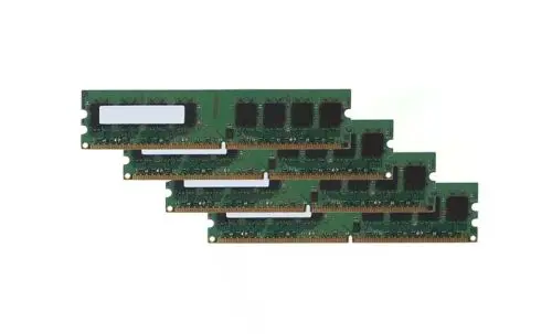 BZ674AV HP 8GB Kit (4x2GB) DDR2-800MHz PC2-6400 Non-ECC Unbuffered UDIMM CL6 2Rx8 1.8V 240-Pin Memory Module