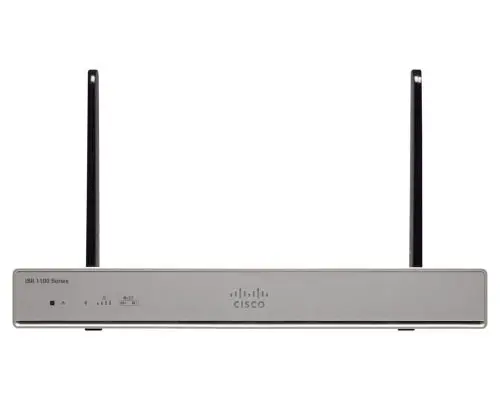 C1117-4PMLTEEAWE Cisco 1000 Series 802.11ac 4 x RJ-45 Ports SFP + 1 x RJ-45 Ports 2 x Antennas Wireless Integrated Services Router