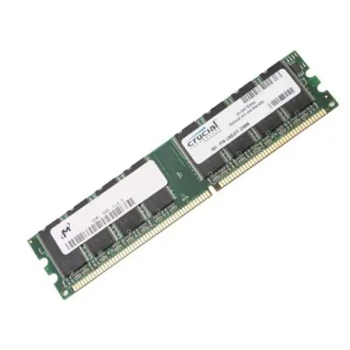 CT12864Z335.K16TY Crucial 1GB DDR-333MHz PC2700 Non-ECC Unbuffered UDIMM CL2.5 2Rx8 2.5V 184-Pin Memory Module 