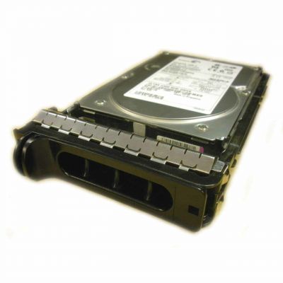 D5796 Dell 300GB 10000RPM Ultra-320 SCSI 80-Pin Hot-Swappable 8MB Cache 3.5-inch Hard Drive with Tray