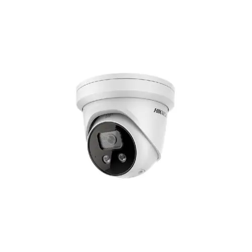 DS-2CD2386G2-ISU/SL Hikvision 4K AcuSense Strobe Light and Audible Warning Fixed Turret Network Came