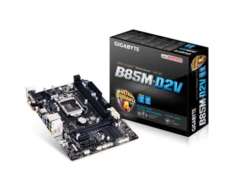 GA-B85M-D2V Gigabyte Micro-ATX System Board Motherboard