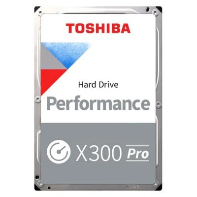 HDWR51GXZSTB Toshiba X300 Pro 16TB 7200RPM SATA 6Gb/s 512MB Cache (512e) 3.5-inch Performance Hard Drive