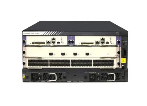 JG361AR HP HSR6802 2 x SAP Slots + 4 x HIM Slots + 8 x MIM Slots 5U Router Chassis