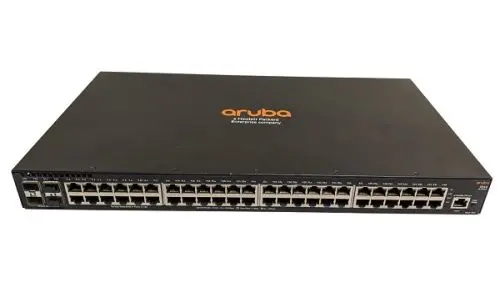 JL355A HP 2540 Series 2540 48G 4SFP+ 48 x Ports PoE+ 10/100/1000Base-T + 4 x SFP+ Ports Layer 2 Managed Rack-Mountable Gigabit Ethernet Network Switch