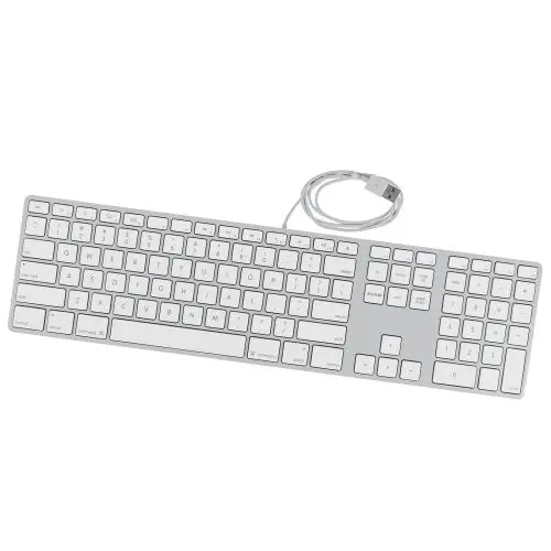 MB110LL/B Apple USB Wired Keyboard with Numeric Keypad