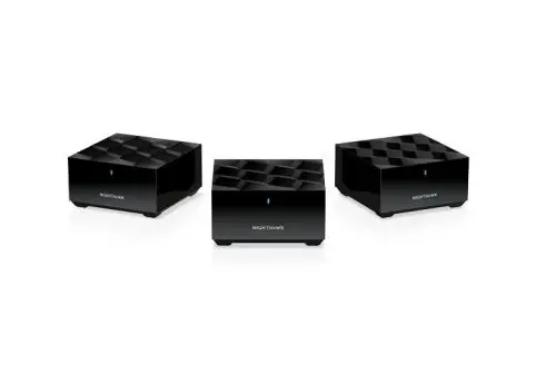 MK73S-100NAS Netgear Nighthawk Dual-Band WiFi 6 Mesh System 3Gbps Router + 2 Satellites