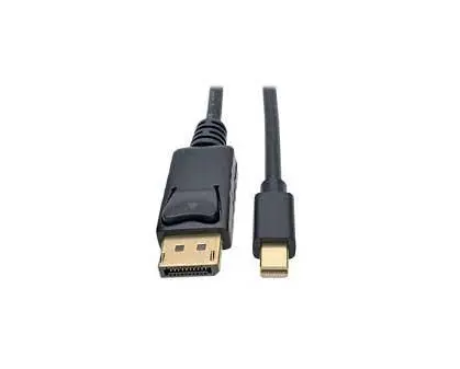 P583-003-BK Tripp Lite 0.91 m Mini DisplayPort to DisplayPort 4K 60 Hz Adapter Cable M/M Black 4096 x 2160 4K x 2K