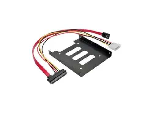 P948-BRKT25 Tripp Lite drive bay panel 2.5" I/O ports panel Black