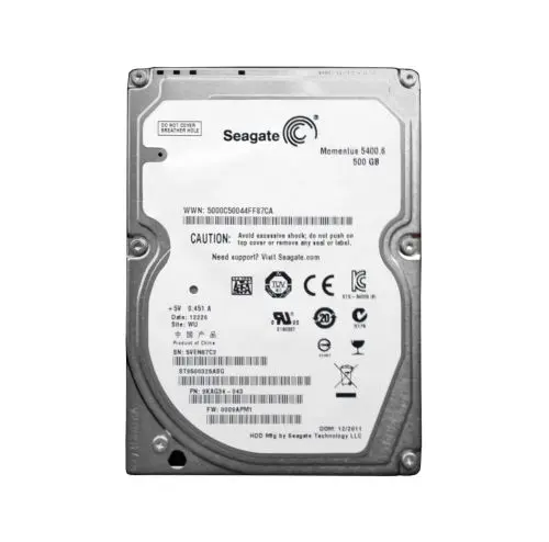 ST9500325ASG Seagate Momentus 5400.6 250GB 5400RPM SATA 3Gb/s 8MB Cache 2.5-inch Hard Drive