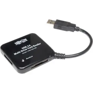 Tripp Lite card reader Black