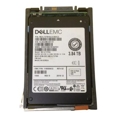 005052560 EMC 3.84TB PM1643 12Gb/s SAS MLC 2.5-Inch Internal Solid State Drive