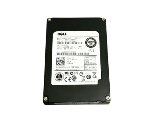 06K55X Dell 200GB Single-Level Cell SAS 6Gb/s Hot-Pluggable 2.5-Inch Solid State Drive for PowerEdge Servers
