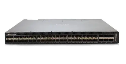07JYRN Dell PowerSwitch S4000 Series S4048-ON 48 x SFP+ Ports 10GBase-X + 6 x QSFP+ Ports Layer 3 Managed 1U Rack-mountable Gigabit Ethernet Network Switch