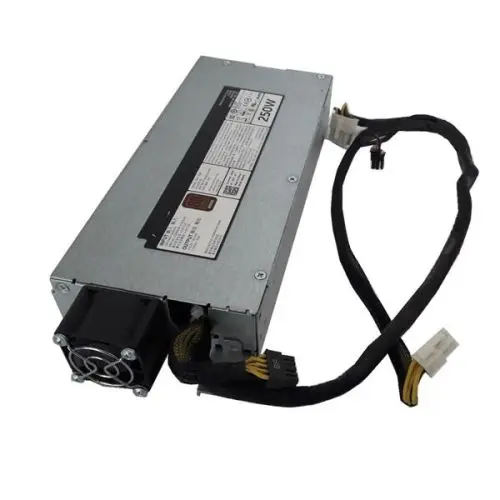 09J6JG Dell 250-Watts 100-240V AC 50-60Hz 80-Plus Bronze Power Supply for PowerEdge R230