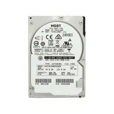 0B31230 Hitachi Ultrastar C10K1800 900GB 10K RPM 12Gb/s SAS 128MB Cache 2.5-inch Hard Drive