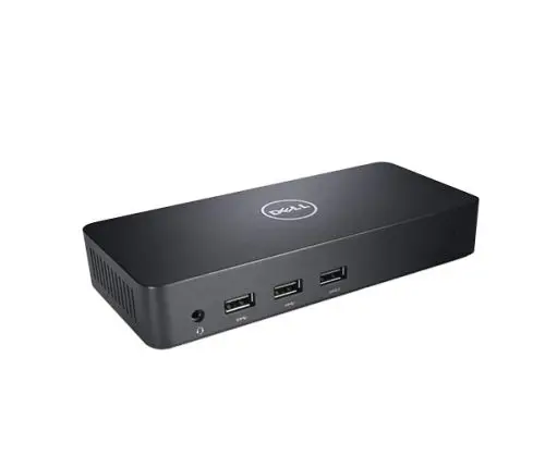 0D3100 Dell D3100 USB 3.0 Ultra HD Triple Video Docking Station