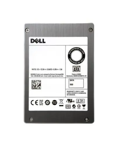 0KHRGN Dell 200GB Multi-Level Cell SATA 6Gb/s 2.5-Inch Solid State Drive with 3.5-Inch Hybrid Carrier for PowerEdge / PowerVault Servers
