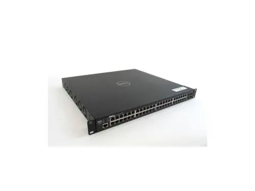 1P0G6 Dell Force10 S-Series S50 48 x Ports PoE 10/100/1000Base-T + 4 x SFP Ports Layer 3 Managed 1U Rack mountable Gigabit Ethernet Network Switch