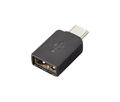 209505-01 Plantronics cable gender changer USB-Type C USB-Type A Black