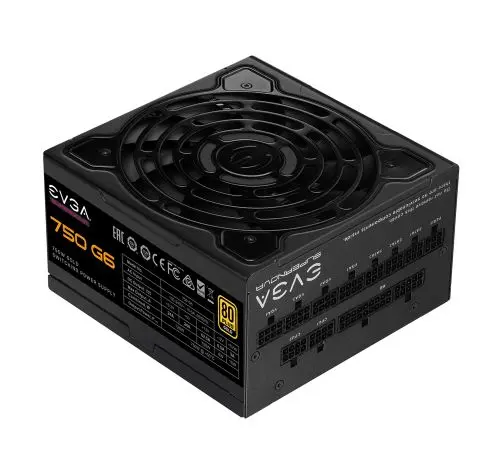 220-G6-0750-X1 EVGA SuperNOVA G6 750-Watts 100-240V AC 10-5A 60-50Hz 80-Plus Gold Fully Modular ATX Power Supply with FDB Fan