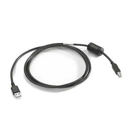 25-64396-01R Zebra Universal USB cable 2.25 m USB A USB B Black Cable Assembly