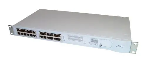 3C16593B 3Com SuperStack 3 24 x Ports 10/100Base-T Layer 2 Managed Fast Ethernet Network Hub