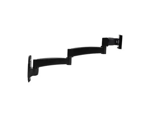 45-234-200 Ergotron 200 Series Wall Monitor Arm, 2 Extensions Single Monitor Mount - Black