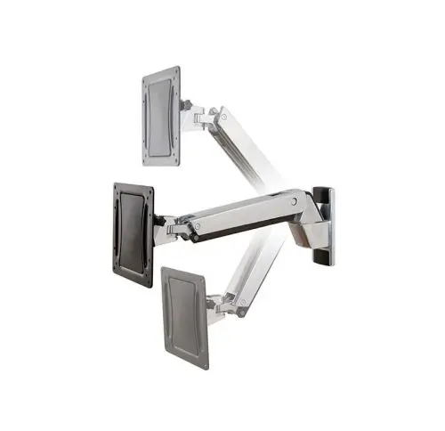 45-296-026 Ergotron Interactive Arm, HD Heavy Monitor or TV Mount - Polished Aluminum