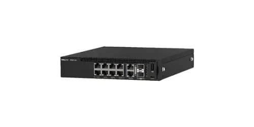 6G93K Dell N1100-On Series 8 x Ports PoE+ 10/100/1000Base-T + 2 x SFP Ports Layer 2 Managed 1U Rack-mountable Gigabit Ethernet Network Switch