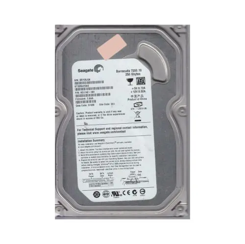 9EU142-300 Seagate Barracuda 7200.10 Series 250GB 7200RPM SATA 3Gb/s 16MB Cache (CE) 3.5-Inch Hard Drive