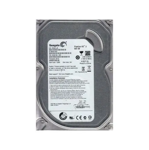 9GW142-193 Seagate Pipeline HD.2 500GB 5900RPM SATA 3Gb/s 16MB Cache 3.5-inch Hard Drive