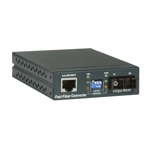 AT-MC101XL-10 Allied Telesis 100Base-TX to 100Base-FX/ST mm 2km Media Converters