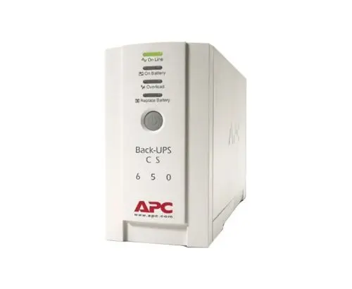 BK650EI APC Backup Standby (Offline) 650 VA 400 W 4 AC outlets UPS