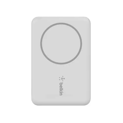 BPD002BTWH Belkin 2500mAh Magnetic Wireless Charging Power Bank White
