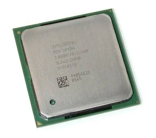 BX80532PE2800D Intel Pentium 4 Single-Core 2.80GHz 533MHz FSB 512KB L2 Cache Socket PGA478 Processor