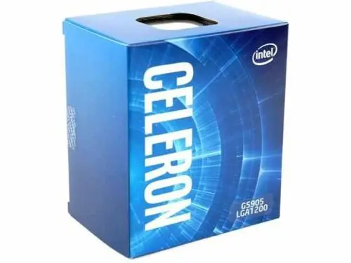 BX80701G5905 Intel Celeron G5905 Dual-Core 3.50GHz 8.0GT/s QPI 4MB L3 Cache Socket LGA1200 Processor