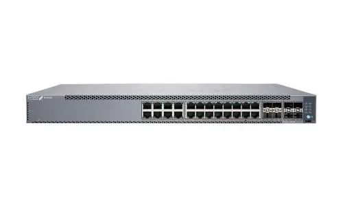 B-EX4100-24P-EDU Juniper EX4100 Series EX4100-24P 24 x Ports PoE 10/100/1000Base-T + 4 x 10GbE Uplink Ports + 4 x 25GbE Stacking/Uplink Ports Layer 3 Managed 1U Rack-mountable Gigabit Ethernet Network Switch