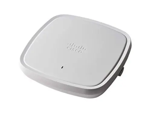 C9120AXI-D Cisco Catalyst 9120AX Series 9120AXI IEEE 802.11ax Dual-Band 2.4/5GHz 5.38Gbit/s 1 x RJ-45 Port 2.5GBase-T Desktop Internal Antennas Wireless Access Point