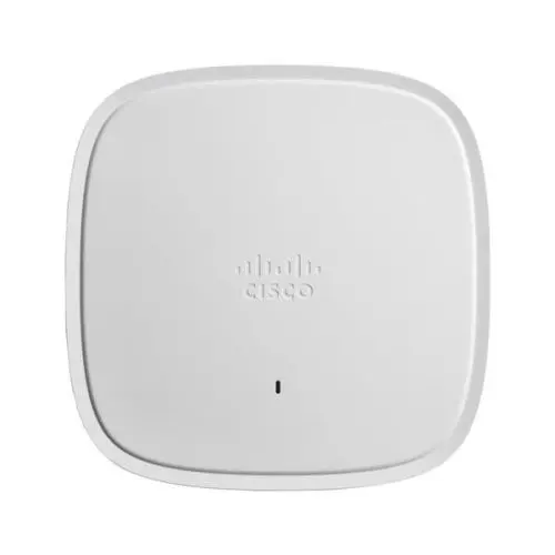 C9130AXI-EWC-F Cisco Catalyst 9130 Series C9130AXI IEEE 802.11ax 2.4/5GHz 5.38 Gbit/s 1 x RJ-45 Port UPoE 5GBase-T Internal Antennas Wireless Access Point