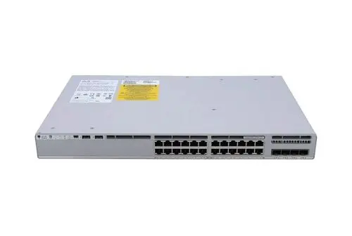 C9200L-24P-4X-E-RF Cisco Catalyst 9200L 8 x 10GBase-T + 16 x 10/100/1000 PoE+ + 4 x 10 Gigabit SFP+ Layer 3 Managed Gigabit Ethernet Network Switch