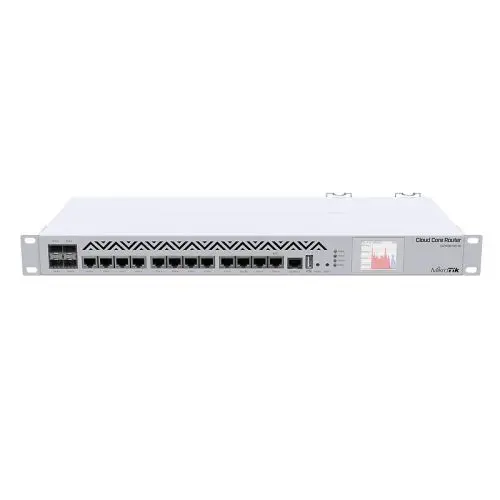 CCR1036-12G-4S-EM MikroTik 1U rackmount 12x Gigabit Ethernet Router